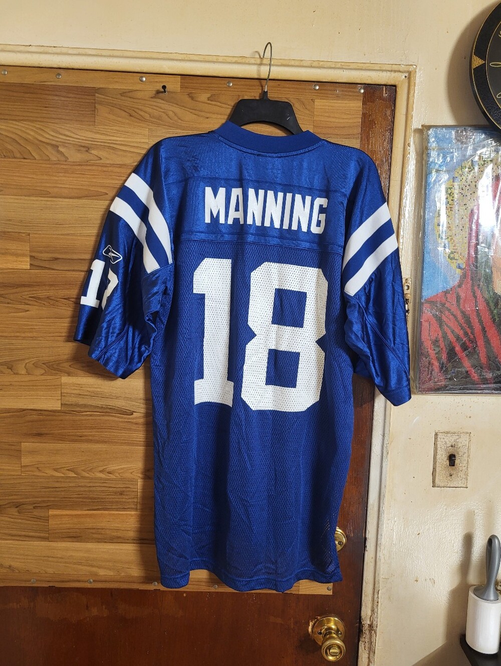 Reebok NFL Equipment Indianapolis Colts Peyton Manning Jersey Mens Size Medium